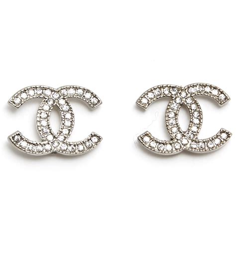 chanel logo earrings india|chanel earrings on etsy.